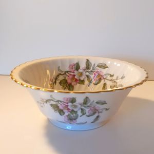 Syracuse China Apple blossom 8in round vegetable bowl